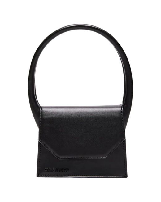 Steve Madden Black Schwarze Handtasche mit Schultergurt - schwarz, einzigartig