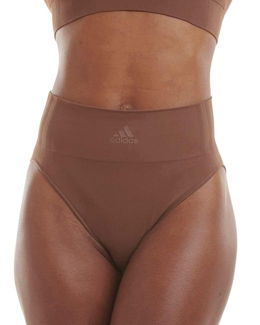Adidas Sports Underwear Hi Leg Brief Slip in het Brown