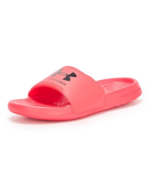 Under Armour Ua Ignite Select Slides Sandal in Pink for Men Lyst UK