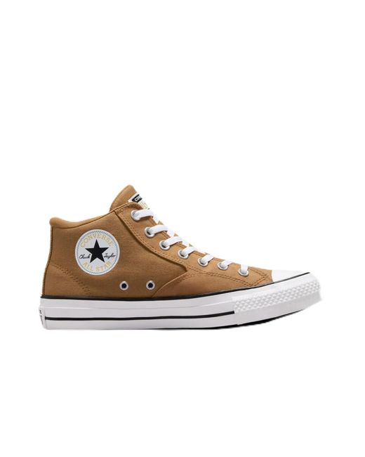 Converse Brown All Star Malden Trainers Tan Sneakers Shoes Uk 9 for men