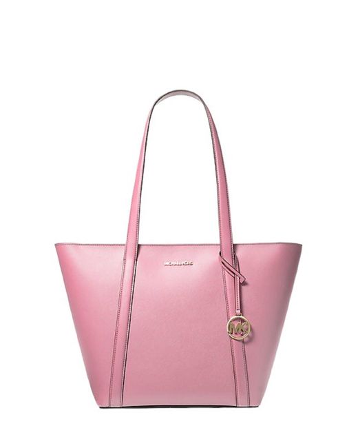 Michael Kors Pink Pratt Large Tote Bag