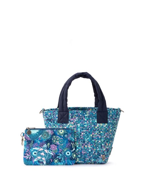 The Sak Blue Sakroots Culver Small Tote In Eco-twill