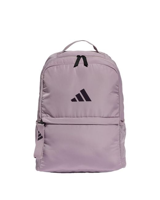 Adidas Sport Gevoerde Rugzak in het Purple