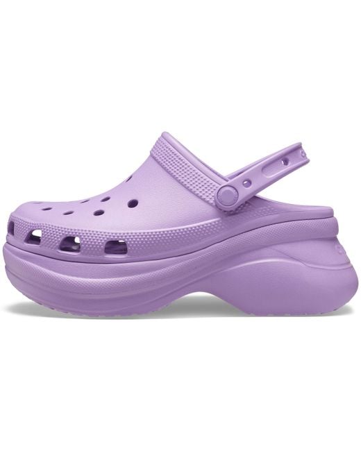 CROCSTM Purple Classic Bae Clog | Platform Shoes