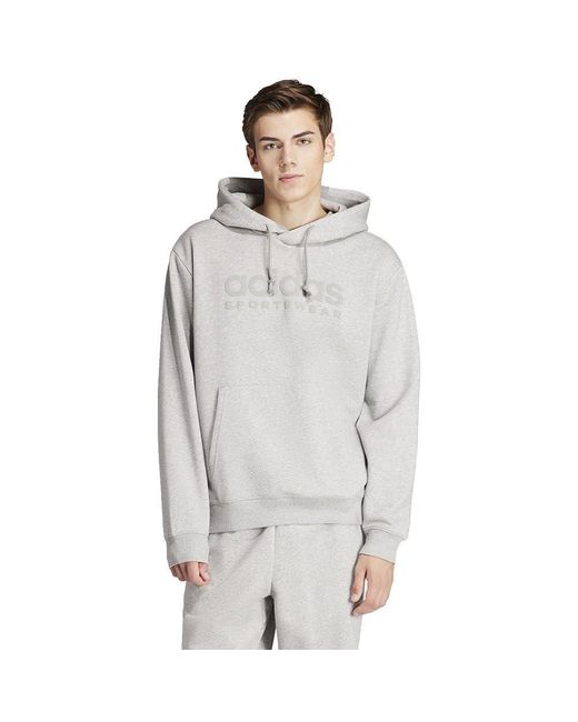 All Szn G Hoodie XS di Adidas in Gray da Uomo