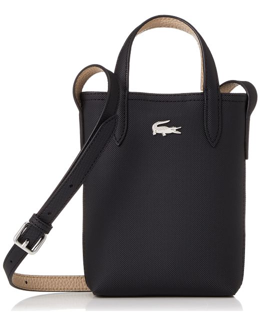 Lacoste Reversible Shoulder Strap Anna Black Warm Sand | Lyst UK