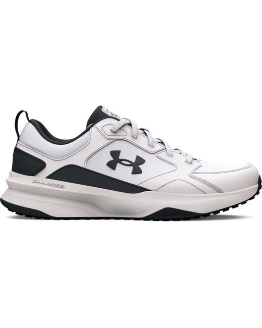 Under Armour Charged Edge Trainingsschoenen Voor Wit Zwart Jasper Blauw in het White voor heren
