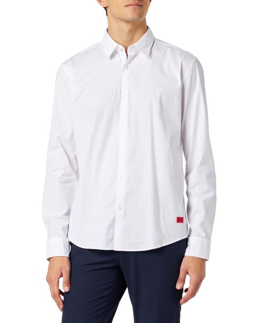 HUGO Ermo Shirt in White für Herren