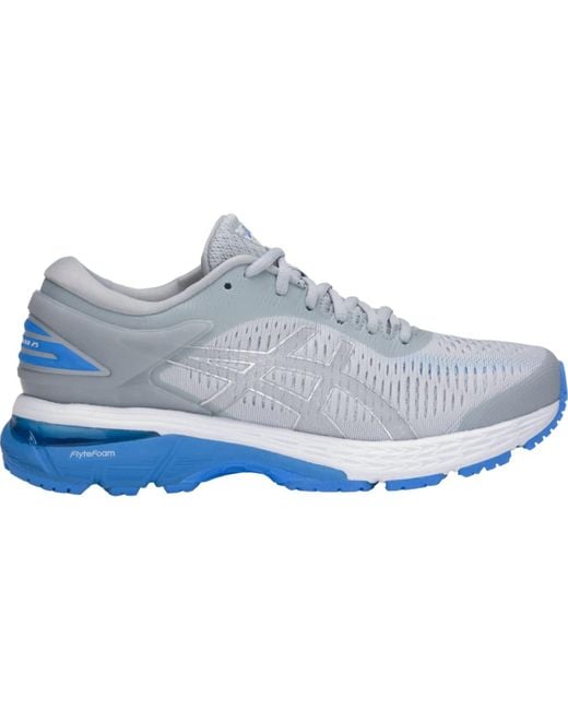Asics Gel-kayano 25 Mid Grey/blue Coast Running Shoe 11 Us