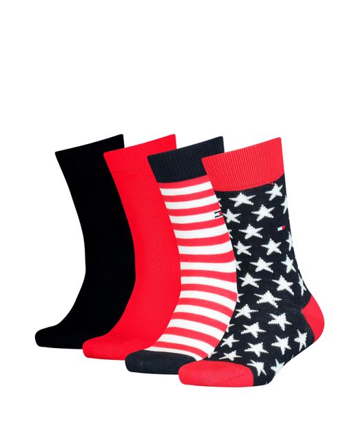 Stars & Stripes Calcetines clásicos Tommy Hilfiger de color Red
