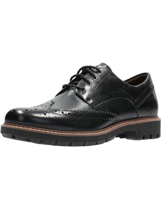 clarks chunky brogues