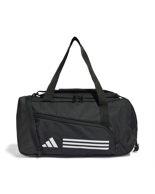 Adidas Black 's Essentials 3-stripes Duffel Bag