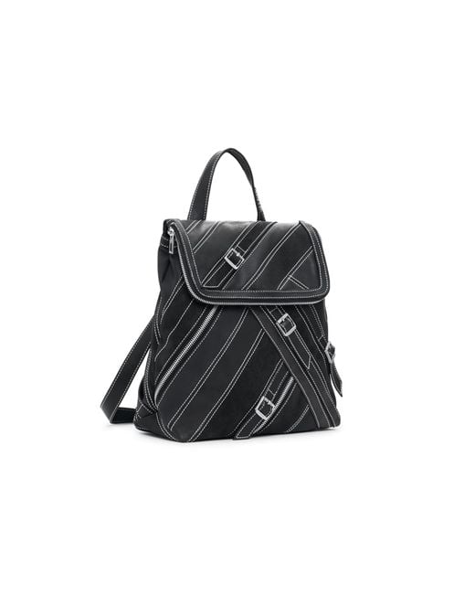 Sac à dos de loisirs Fibonacci Hampton Mini Backpack Black noir Desigual
