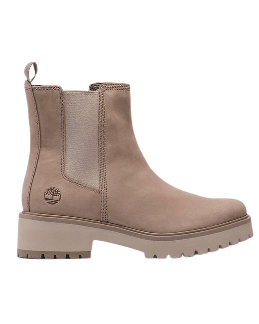 Timberland Carnaby Cool Mid Chelsea Boots in Brown | Lyst