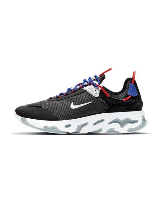 Nike Blue React Live Trainers Sneakers Shoes Cv1772 for men