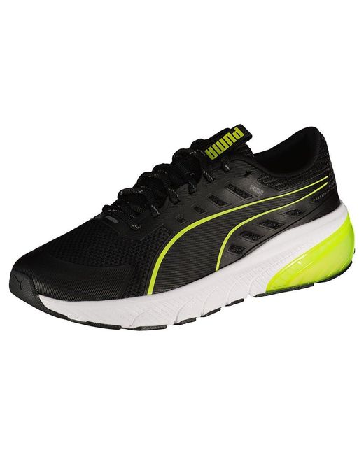 PUMA Black Adults Cell Glare Road Running Shoes