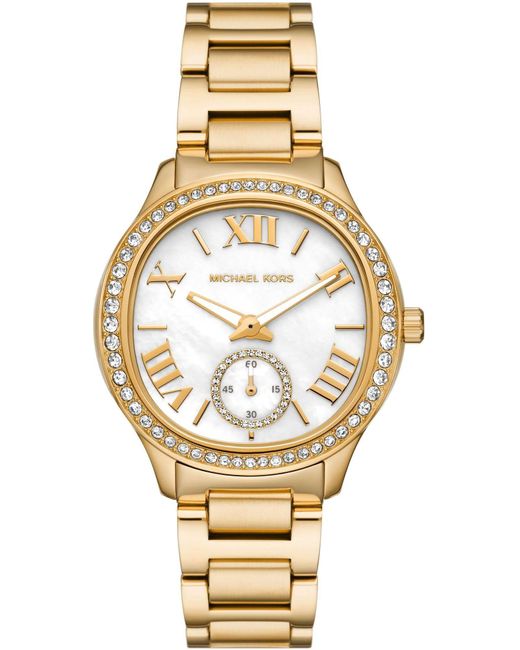 Michael Kors Metallic Ladiesmetals Mk4805 Wristwatch For Women