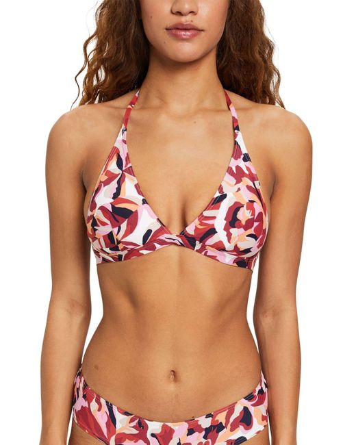 Esprit Bodywear Carilo Beach Rcs Pad. Houder Bikini in het Multicolor