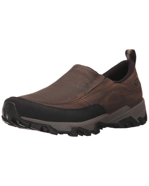 merrell men's coldpack ice  moc waterproof snow boot