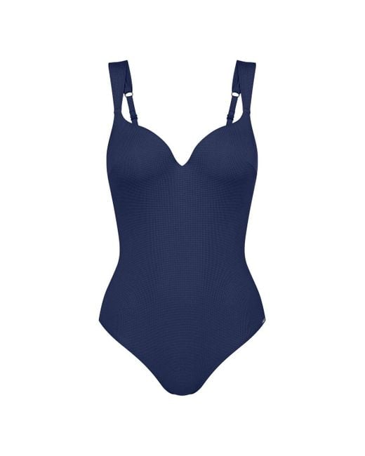 Triumph Blue Summer Glow Owp Sd One Piece Swimsuit