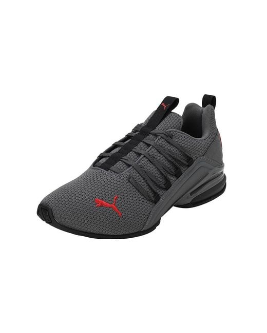PUMA Black Axelion Refresh Running Shoes for men