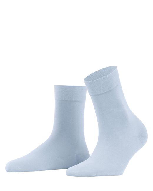 Falke Blue Fine Softness 50 Den W So Semi-opaque Plain 1 Pair Socks