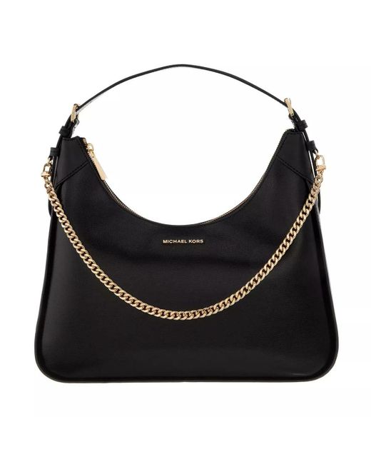 LG Hobo SHLDR Wilma di Michael Kors in Black