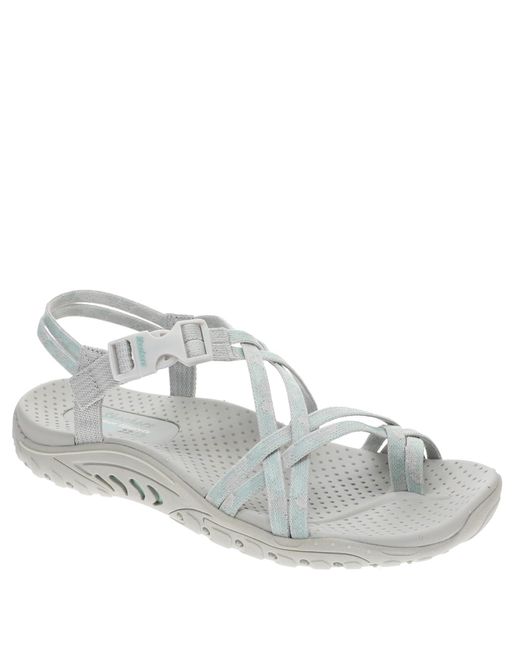 Skechers Gray Reggae-Positive Space Sport Sandal