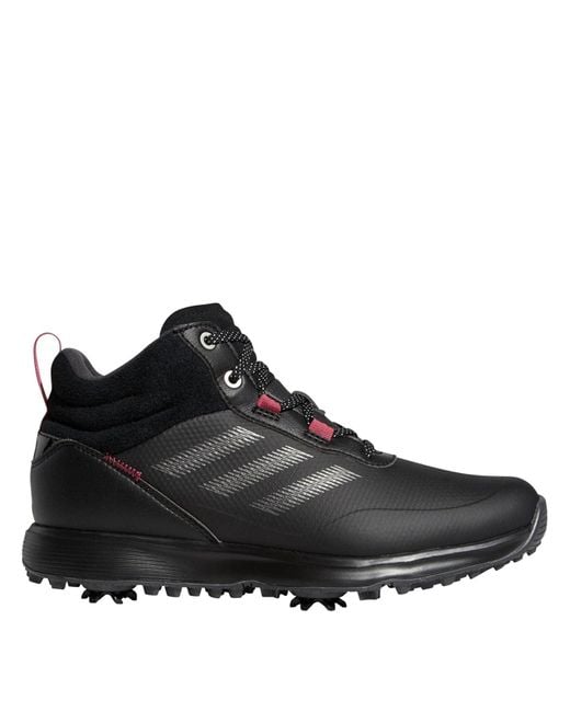 Adidas S S2g Mid Golf Shoe Shoes Black 4