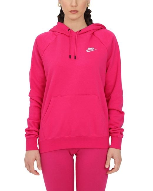 616 Sweat à capuche pour femme Fuchsia - Rose Nike en coloris Rose