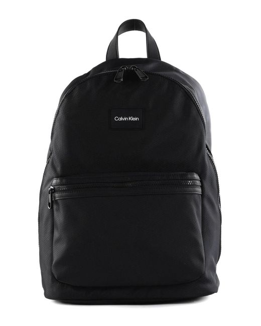 Calvin Klein Black Essential Campus Bp Backpacks for men