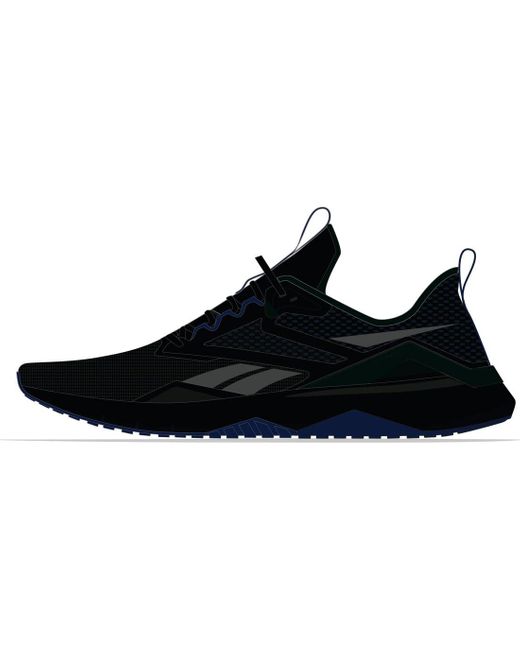 Reebok Black Nanoflex Tr 2 Sneaker for men