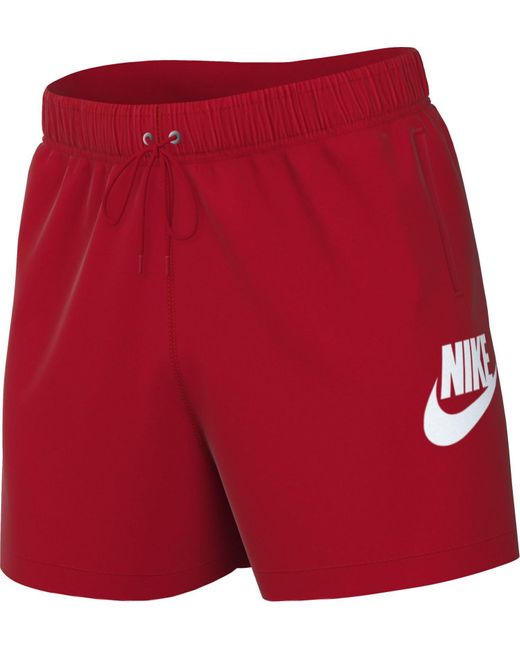 Herren Club Short WVN Nike pour homme en coloris Red