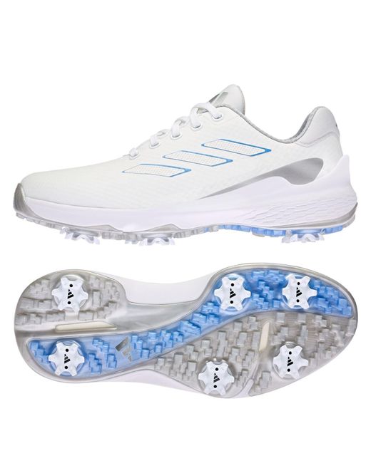 Adidas White Tech Golf Shoes