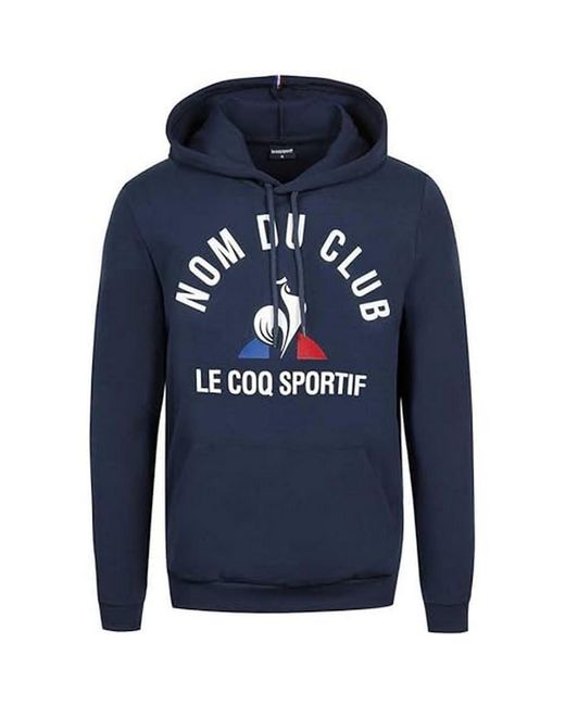 Le Coq Sportif Fanwear Hoody Sweatshirt in Blue für Herren