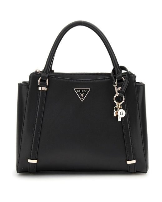Twe Comp Guess Daryna Ii Two Comp Satchel Black | Lyst UK