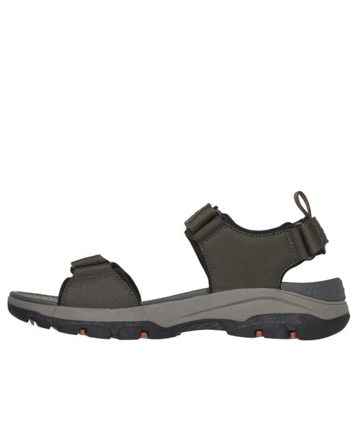 Skechers Black Tresmen Sandals for men