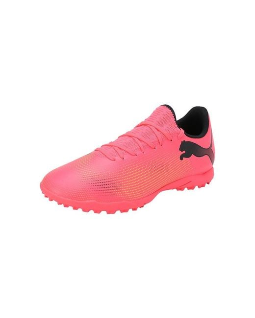 PUMA Pink Future 7 Play Tt Soccer Shoes for men