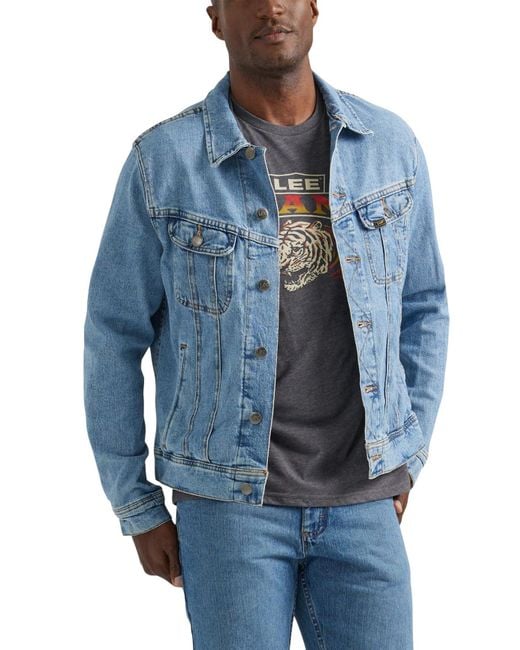 Lee Jeans Legendäre Klassische Reiterjacke Jeansjacke in Blue für Herren