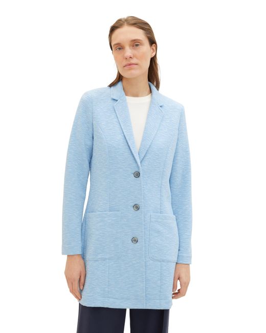 Tom Tailor Blue Basic tel mit Struktur