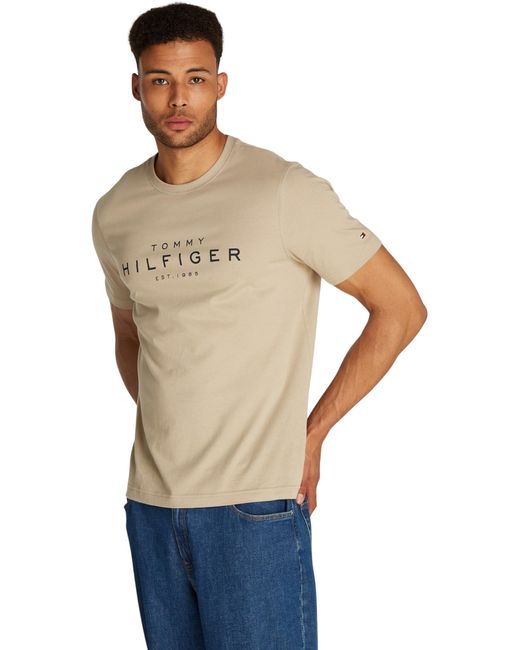 Tommy Hilfiger Multicolor 's Big Short Sleeve Regular Fit T-shirt for men