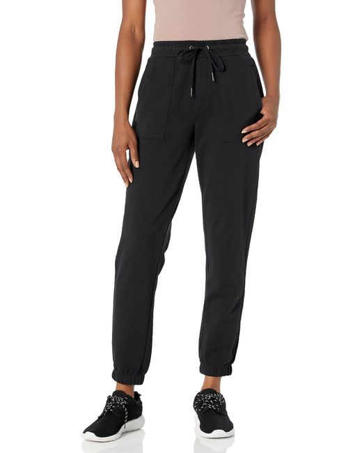 Calvin Klein Black Knit Twill Jogger Casual Pants