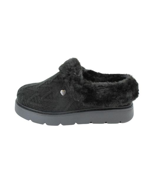 Pantofole da di Skechers in Black