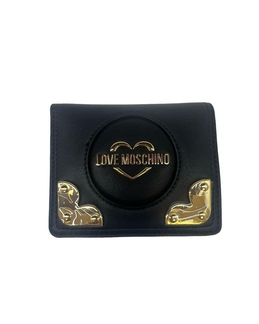 PORTAFOGLI di Love Moschino in Black