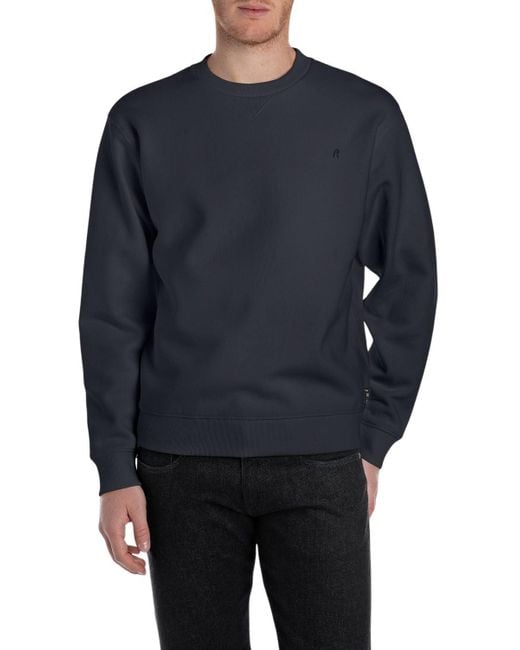 M3102 Maglia di Tuta di Replay in Blue