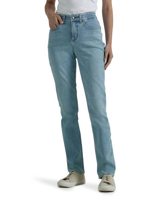 Lee Jeans Blue Ultra Lux Comfort With Flex Straight Leg Jean