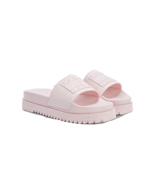 Tommy Hilfiger Elevated Flatform EN0EN02110TH2 Schuh in Pink | Lyst DE