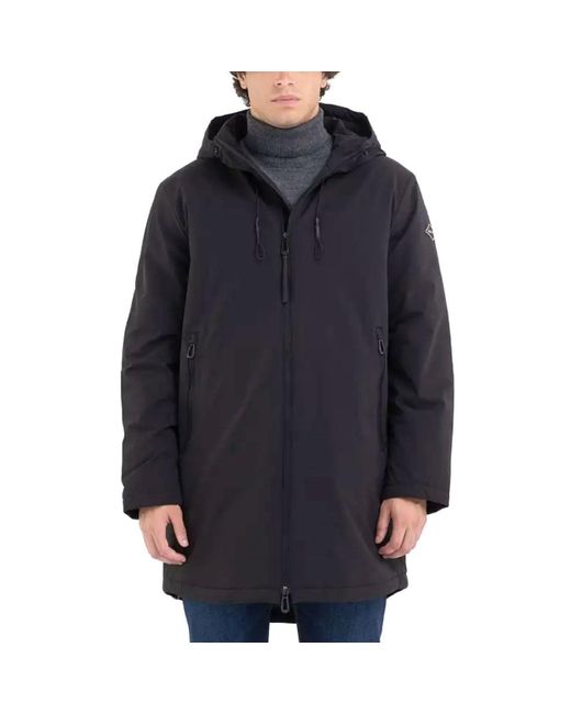 Replay Blue M8350 Parka for men