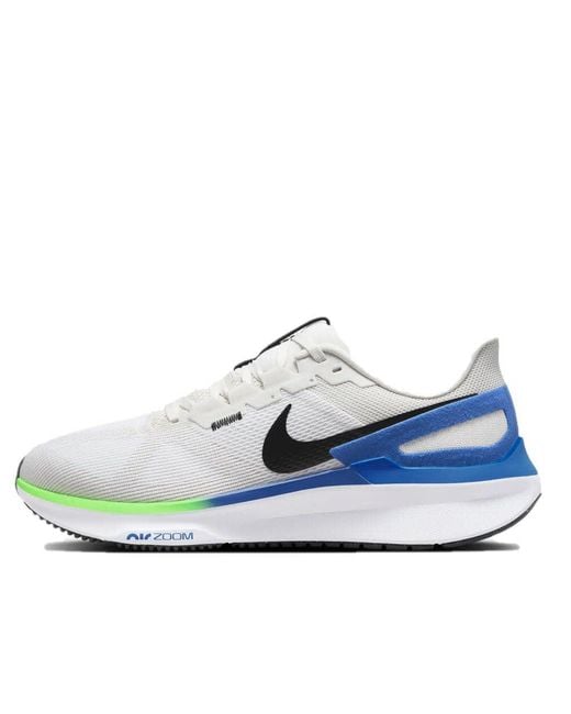 Nike Blue Air Zoom Structure 25 Road Running Shoe for men
