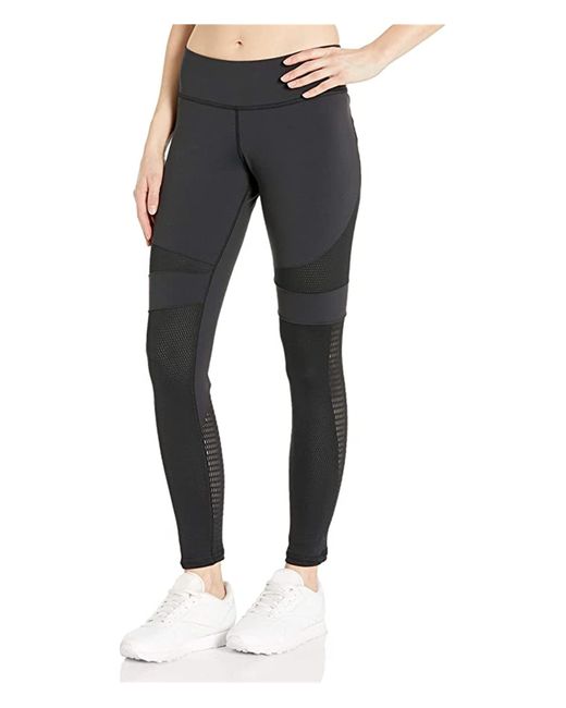 Reebok Blue S Lux 7/8 Tight Compression Athletic Pants